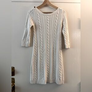 ZARAKNIT Cable Knit Sweater Dress Size Medium
